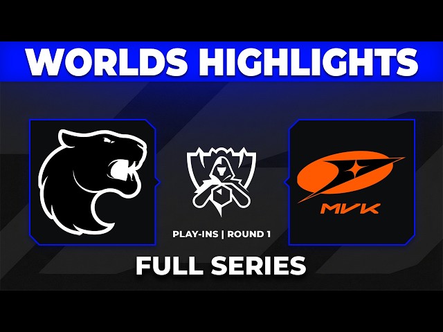 FUR vs MVK Highlights ALL GAMES | Worlds 2026 Play-In | FURIA vs MVK Esports