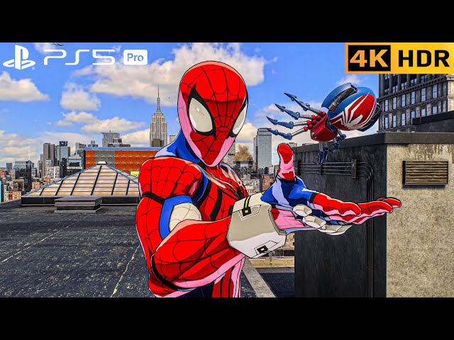 (PS5 PRO) Marvel’s Spiderman 2 Tokón Suit Gameplay | 4K HDR |