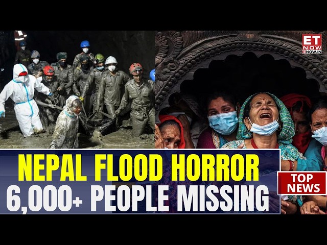 Nepal Flood Nightmare: Death Toll Surges Past 1,400, 6,000+ Missing | Shocking Aerial Visuals