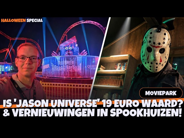 NEW Haunted House JASON UNIVERSE Worth the Money!? | Movie Park Halloween 2026