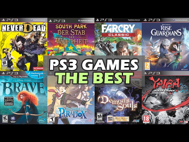 TOP 35 BEST PS3 GAMES YOU SHOULD PLAY || PLAYSTATION 3 GAMES
