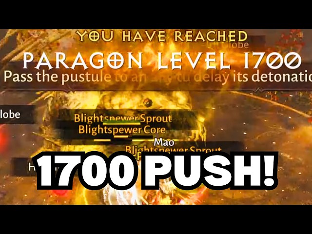 🔴 PARAGON 1700 Final PUSH! HUGE Inferno 15 CR Gains! 💪