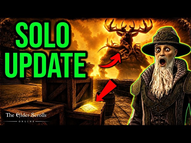 ESO Update 51: Solo Players Get a Huge Surprise