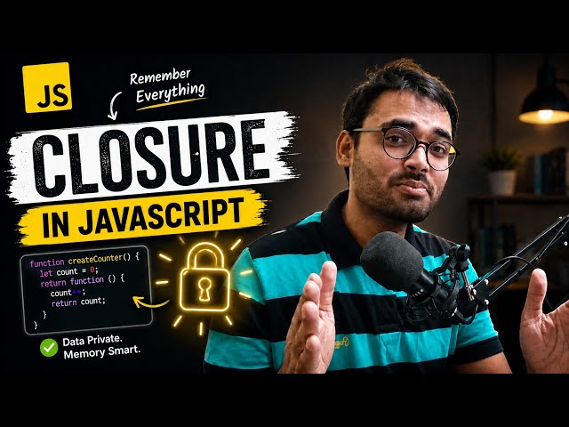 Closure In JavaScript || JavaScript Closure Interview Questions || JavaScript closure function