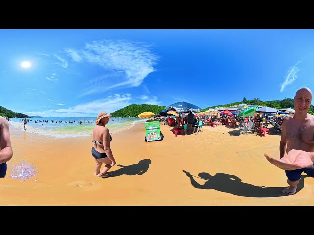 Playa de Laranjeiras 360° VR 🏖️ Siente el paraíso de Camboriú como si estuvieras ahí!