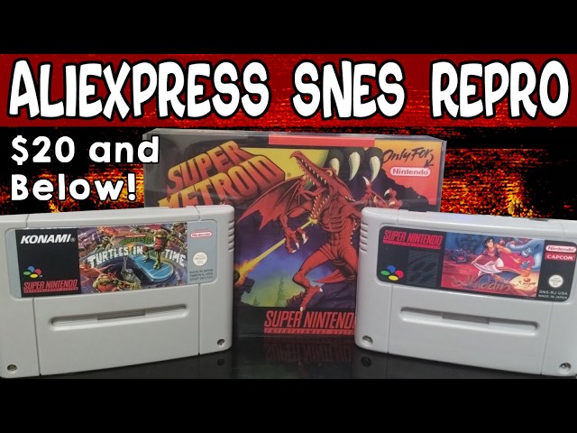 AliExpress Repro SNES review