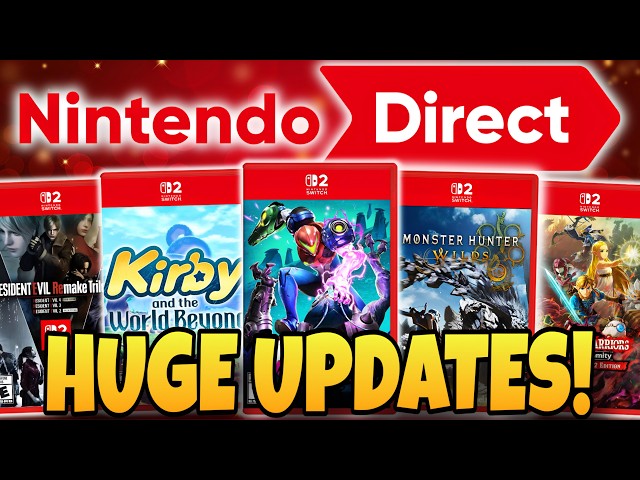 Nintendo Switch 2 Games Just Got HUGE UPDATES!