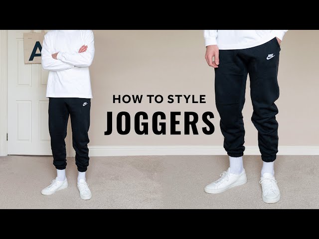 How To Style Joggers For Men