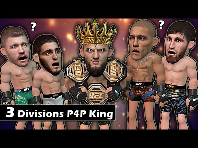 khamzat wants 3 Belts & P4P King Ranking
