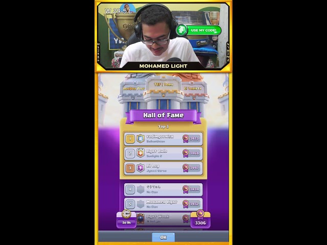top ladder push!