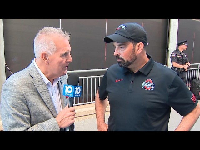 One-on-one interview with Ryan Day after win against Illinois | Ohio State Football