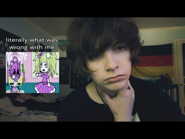 reacting to my old gacha life videos… (yikes)