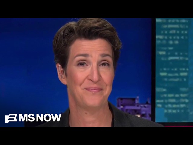 Rachel Maddow on why protest matters
