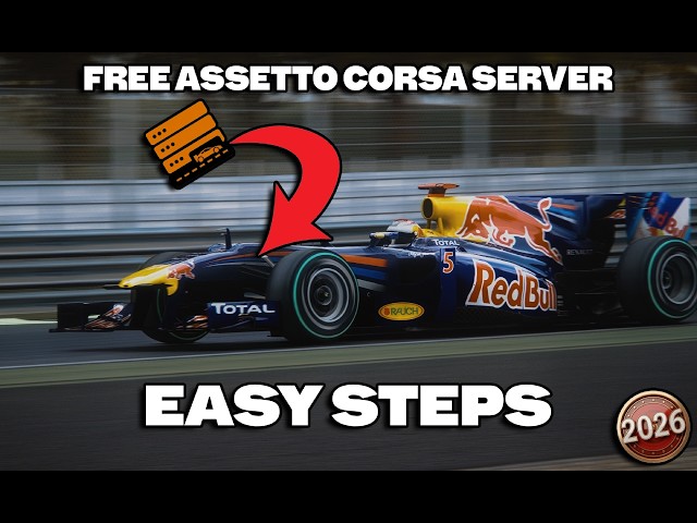 How to Host a FREE Assetto Corsa Server in 2026 (Easy Steps)