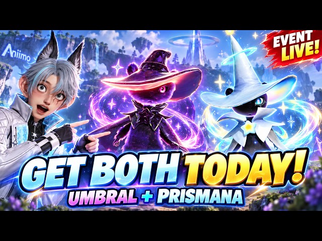 DONT MISS OUT! Get Umbral & Prismana Stellarys TODAY! Aniimo Event
