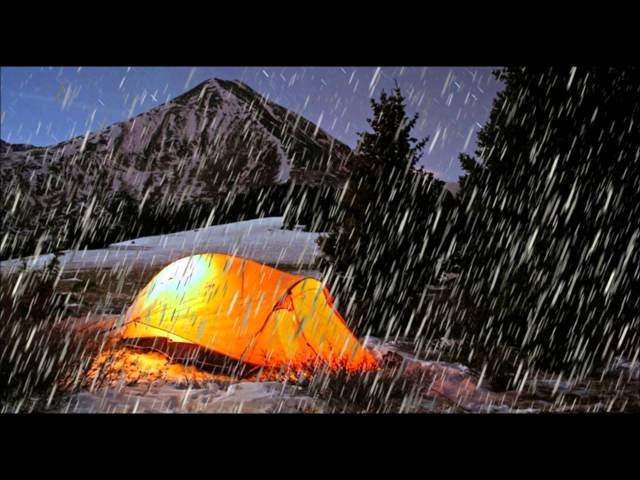 Sound of rain on a tent roof 10 minutes