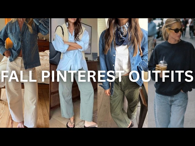 RECREATING FALL PINTEREST OUTFITS 2026 | Casual Outfit Ideas