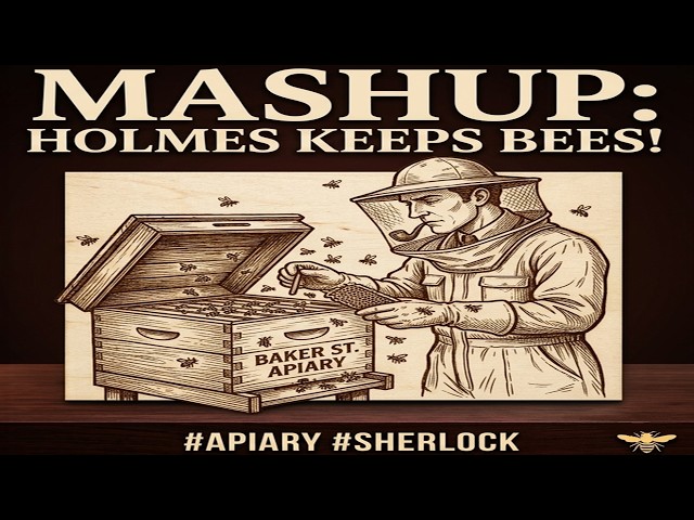 ​Sherlock Holmes Beekeeping: Baker Street Apiary Laser Art & Conan Lore