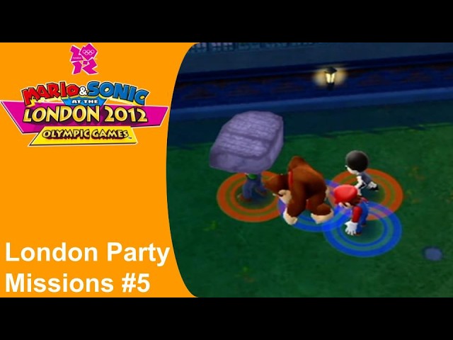 Mario & Sonic At The London Olympic Games - London Party Missions #5
