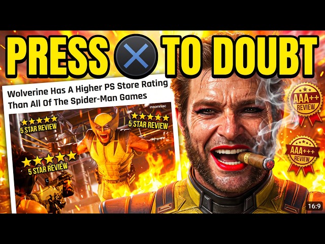Wolverine Numbers are SUS! All FIVE-STAR Reviews on PlayStation Store?!