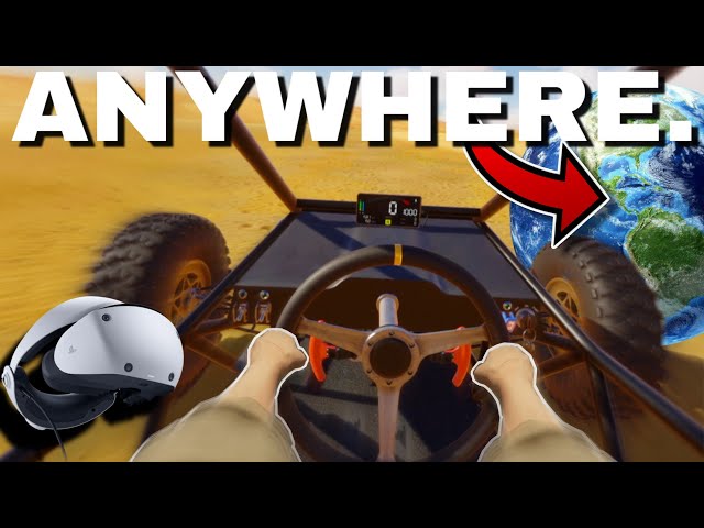 You can Now Drive ANYWHERE on Earth on PSVR2...?!