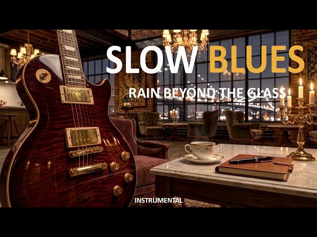 Nightfall Blues 🌉 Deep Slow Blues Guitar for Late Night Relaxation & Quiet Evenings