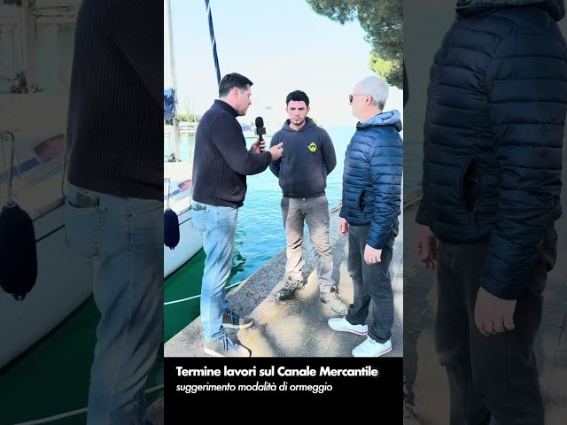 Termine lavori sul Canale Mercantile - suggerimento modalità di ormeggio