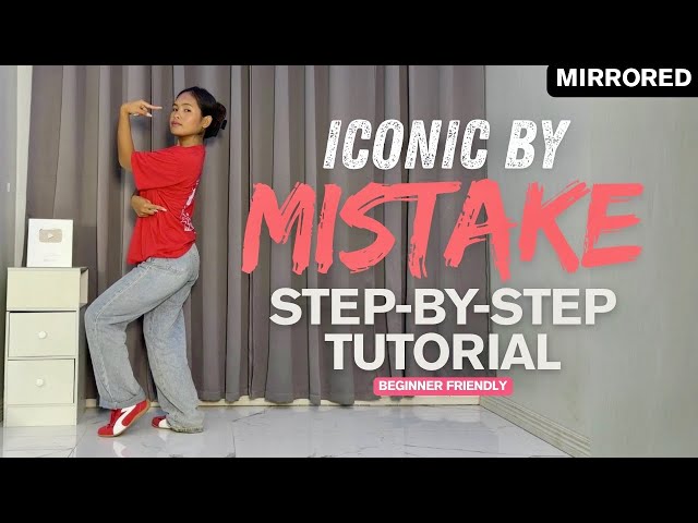 ICONIC BY MISTAKE - LE SSERAFIM x ILLIT x KATSEYE Dance Tutorial STEP BY STEP Beginner Friendly 
