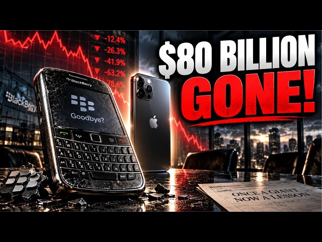 BlackBerry Was Worth $80B… Then the iPhone Happened