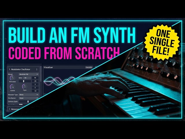 How to Build a Dual-Oscillator Synthesizer with Zero External Libraries