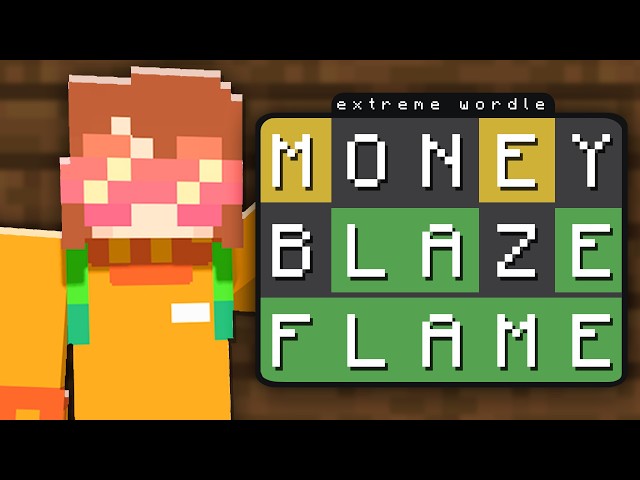 We Created Wordle in Minecraft