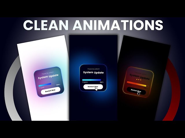 After Effects UI Animation Tutorial | Minimalist Clean Motion Design