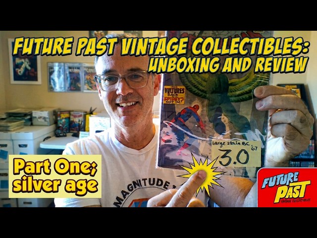 Part One: Unboxing Comics from Future Past Vintage Collectibles  #silveragecomics #comicbookunboxing
