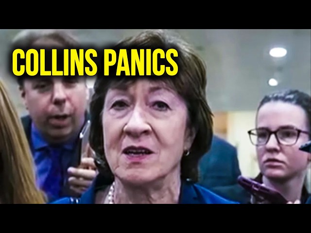 Susan Collins SCRAMBLES Over Canada Consequences As Trump's Tariff Shift Unravels