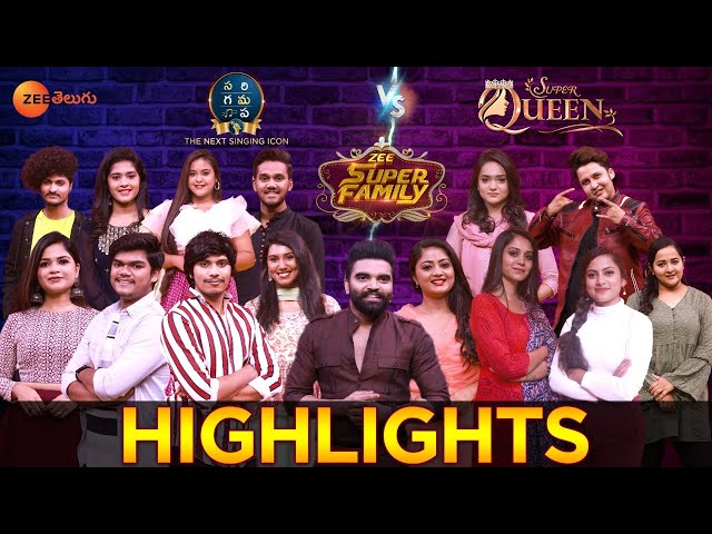 ఈ చెర్రీ ఆటలో గెలుపు ఎవరిదీ? - Zee Super Family - SaReGaMaPa Vs Super Queens - Pradeep - Zee Telugu