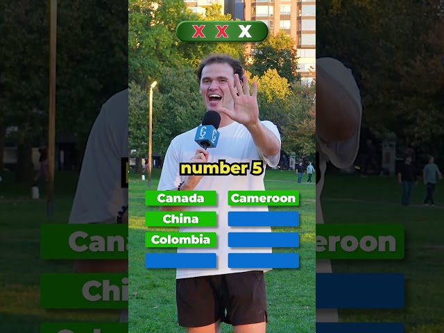 Guess the Top "C" Countries!🌎