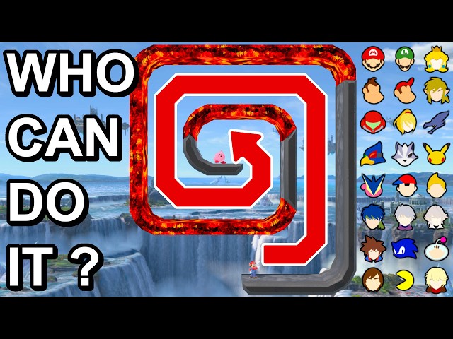 Who Will Make It To The Center ? - Super Smash Bros. Ultimate