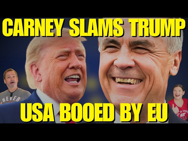 It's HAPPENING: CARNEY'S EU Speech DESTROYS Trump As USA Gets BOOED Out of Room!