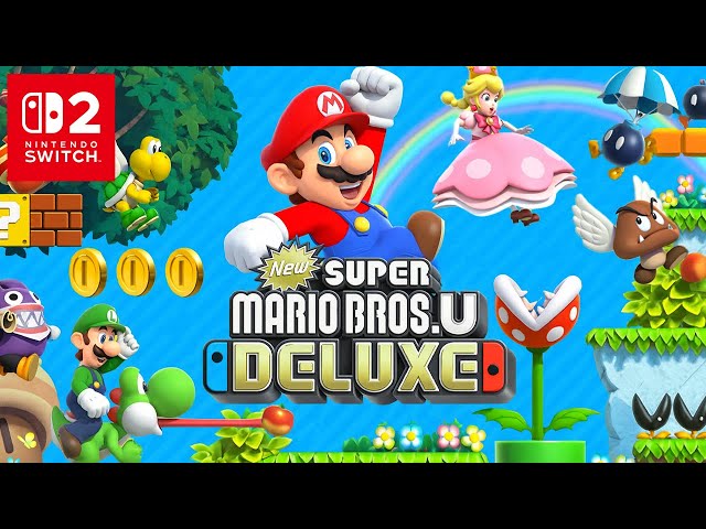 New Super Mario Bros. U Deluxe - Switch 2 Edition (100%)