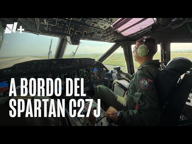 This is what it's like to fly in a Mexican Air Force plane