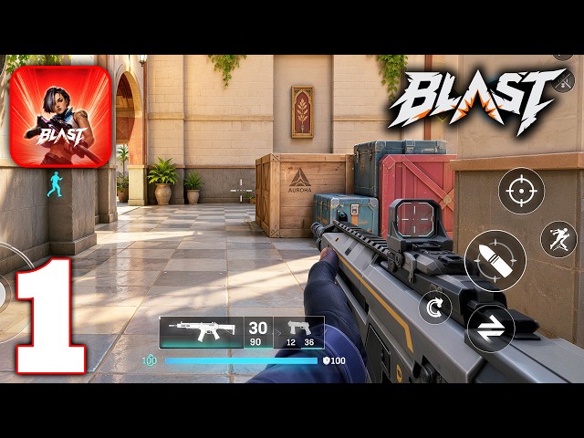 Blast: Gun Shooting Game 5v5 Gameplay Walkthrough Part 1 (iOS / Android)