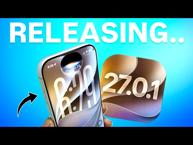 iOS 27.0.1 Finally Releasing - Watch Before Updating Your iPhone