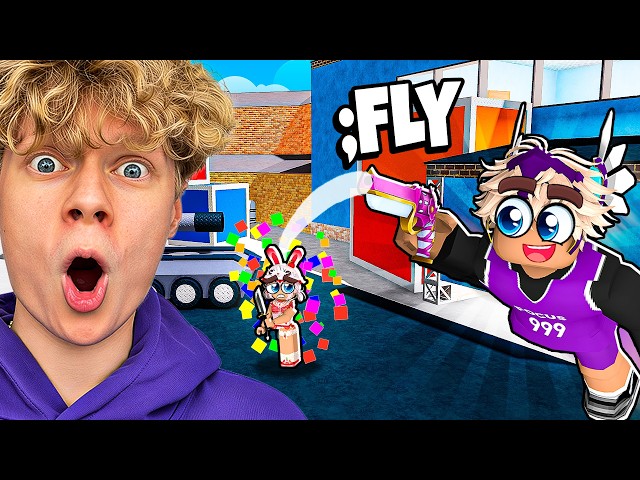 TROLLING WITH FLY GLITCHES IN MM2.. (so broken)