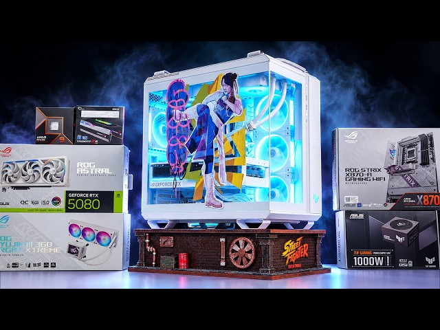 I Built a  ROG x Street Fighter Gaming PC Build | RTX 5080 + 9900X