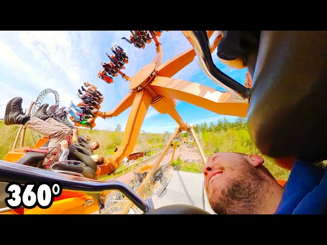 Hvirvelvinden (Fårup Sommerland) - VR ONRIDE - 360° pendulum swing ride POV