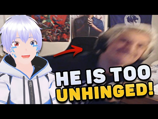 HE IS TOO UNHINGED! clips that made xQc famous 5 Reaction