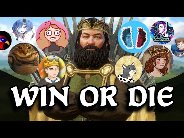 12 YOUTUBERS simulate GAME OF THRONES in CK3
