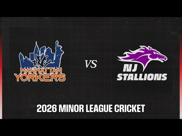 Manhattan Yorkers vs New Jersey Stallions | Match #45 MiLC 2026