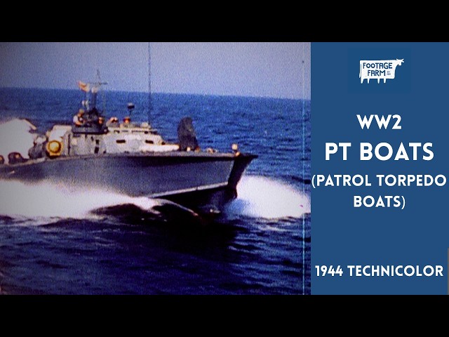 Devil Boats (1944) — Rare WW2 US Navy PT Boat Demonstration Film | TECHNICOLOR