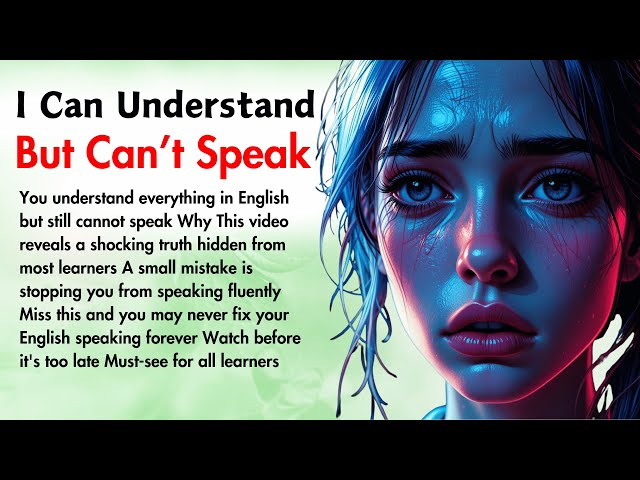 Can't Speak But Understand English | English Stories For Listening | Graded Reader | Basic English